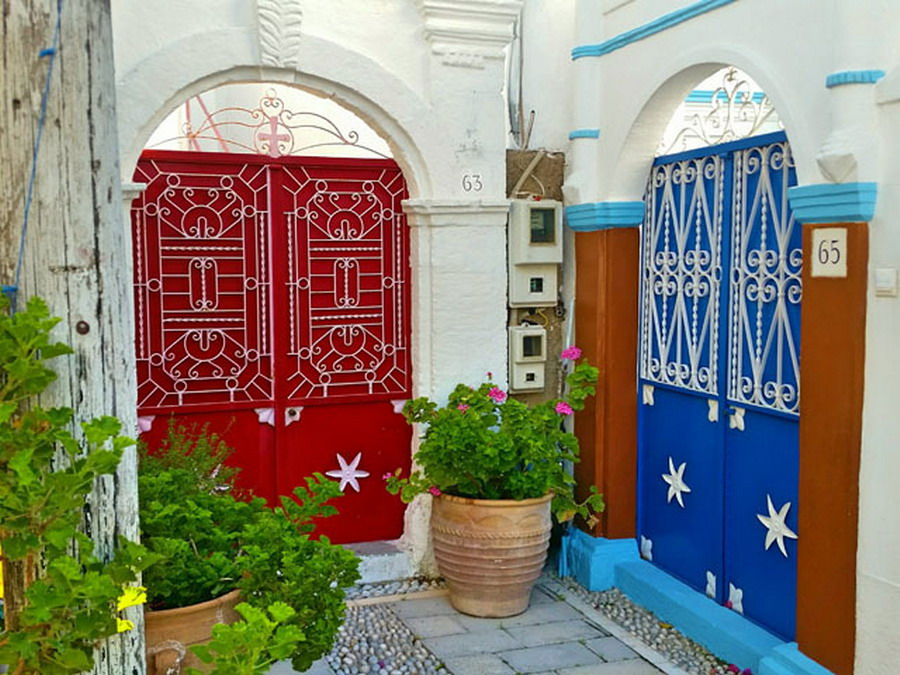  Šarmantno živopisno selo Koskinou na Rodosu 